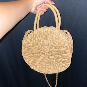 Straw bag